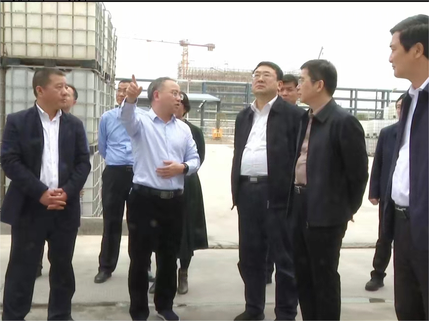 欢迎湖南省工信厅副厅长张治平一行来永利ylg官网环保调研