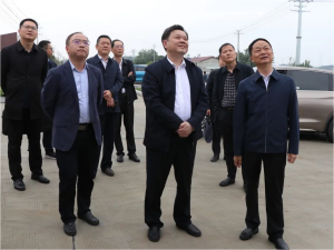 湖南省地方金融监管局调研组来永利ylg官网环保调研指导上市工作
